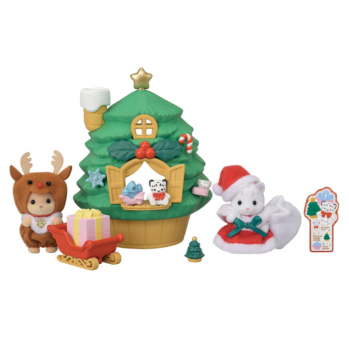 Epoch Sylvanian Families Baby Santa Christmas Tree House SE-214 Japan Official- Japan Figure Store - #1 Bring To You The Best Japanese Goods