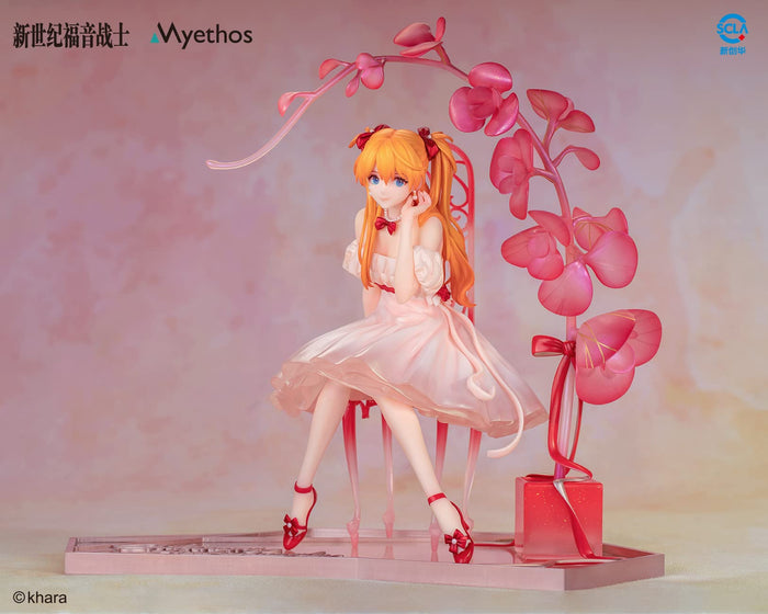 Myethos Evangelion Asuka Langley 1/7 Scale Whisper of Flower Ver. Figure- Japan Figure Store - #1 Bring To You The Best Japanese Goods