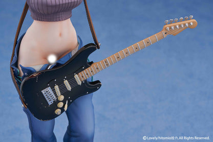 Lovely Guitar Girl Illustrated By Hitomio Juroku 1/7 Scale Pvc Abs Pre-Painted Completed Figure Deluxe Edition