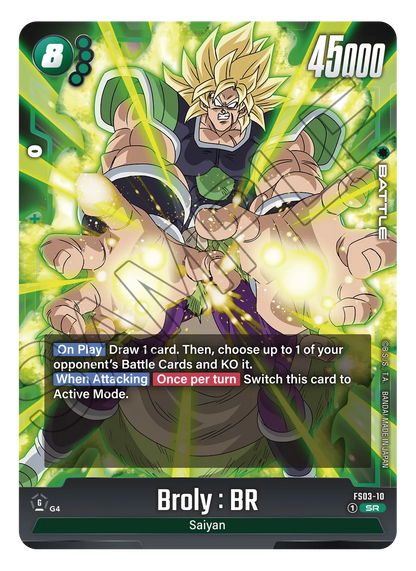 Bandai Dragon Ball Super Card Game Fusion World Start Deck Broly FS03- Japan Figure Store - #1 Bring To You The Best Japanese Goods