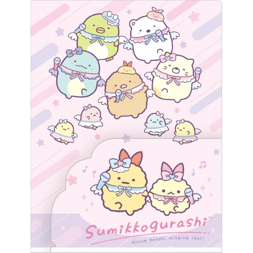 San-X Sumikko Gurashi Clear Holder with Pocket - Product Code Fa12204- Japan Figure Store - #1 Bring To You The Best Japanese Goods