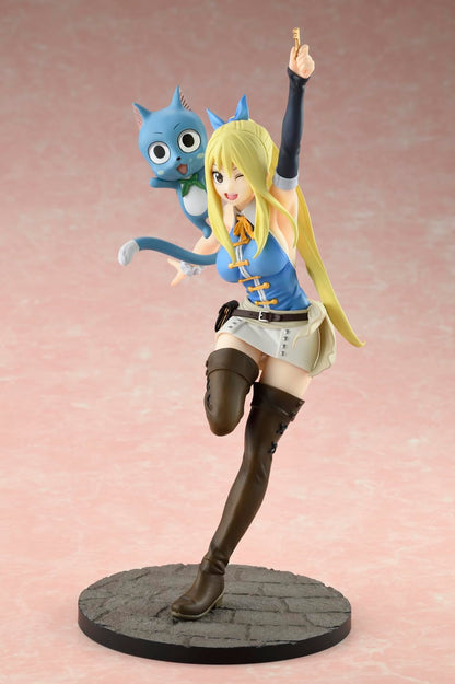 Bell Fine Fairy Tail Final Season Lucy Heartfilia Wink 1/8 Scale Figure- Japan Figure Store - #1 Bring To You The Best Japanese Goods