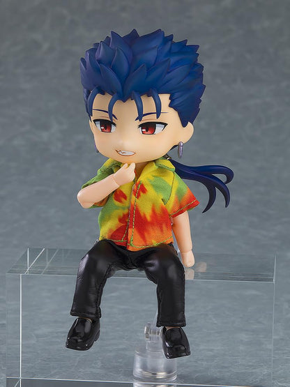 Orange Red Nendoroid Doll: Fate/Hollow Ataraxia Cú Chulainn Lancer Figure- Japan Figure Store - #1 Bring To You The Best Japanese Goods