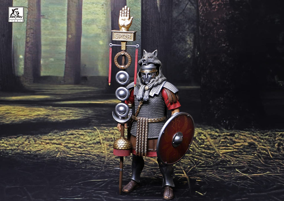 Xesray Studio Fight For Glory 017 Roman Army Flag-Bearer 1/12 Scale Figure- Japan Figure Store - #1 Bring To You The Best Japanese Goods