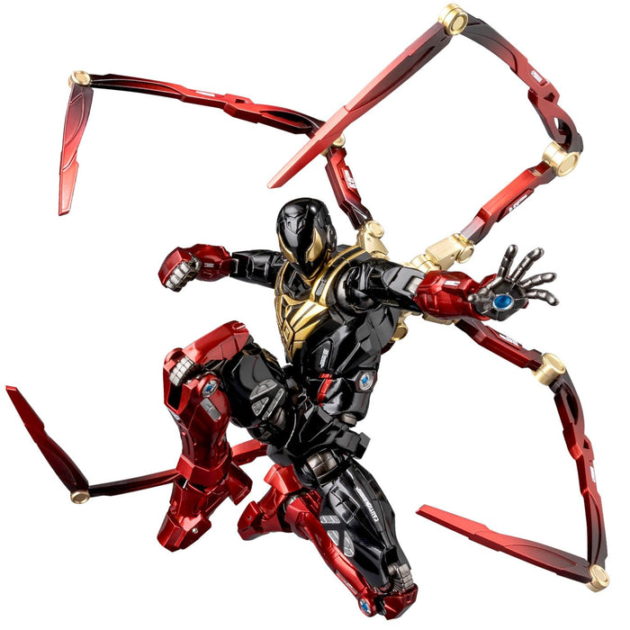 Sentinel Fighting Armor Miles Morales Iron Spider 165mm Die-Cast Movable Figure
