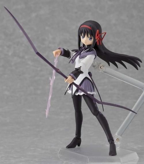 Figma Ex-009 Puella Magi Madoka Magica Homura Akemi School Uniform Ver. Figure- Japan Figure Store - #1 Bring To You The Best Japanese Goods