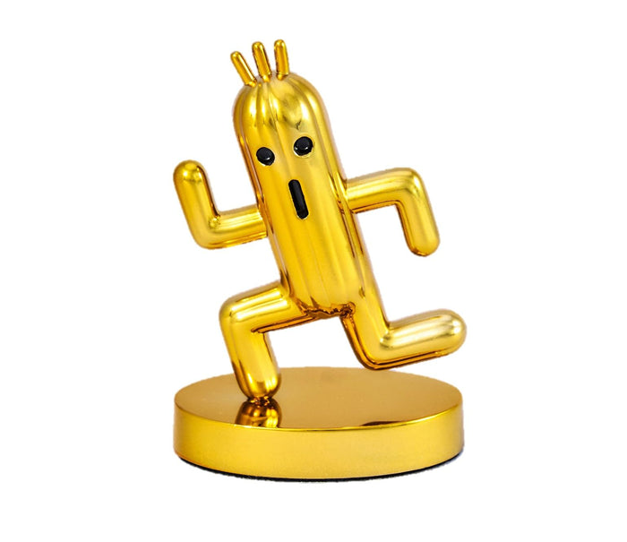 Square Enix Final Fantasy Bright Arts Gold Cactuar Collectible Figure- Japan Figure Store - #1 Bring To You The Best Japanese Goods