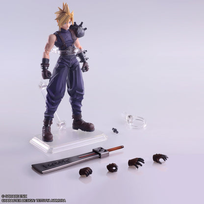 Square Enix Final Fantasy VII Cloud Strife Bring Arts Hardedge Action Figure- Japan Figure Store - #1 Bring To You The Best Japanese Goods