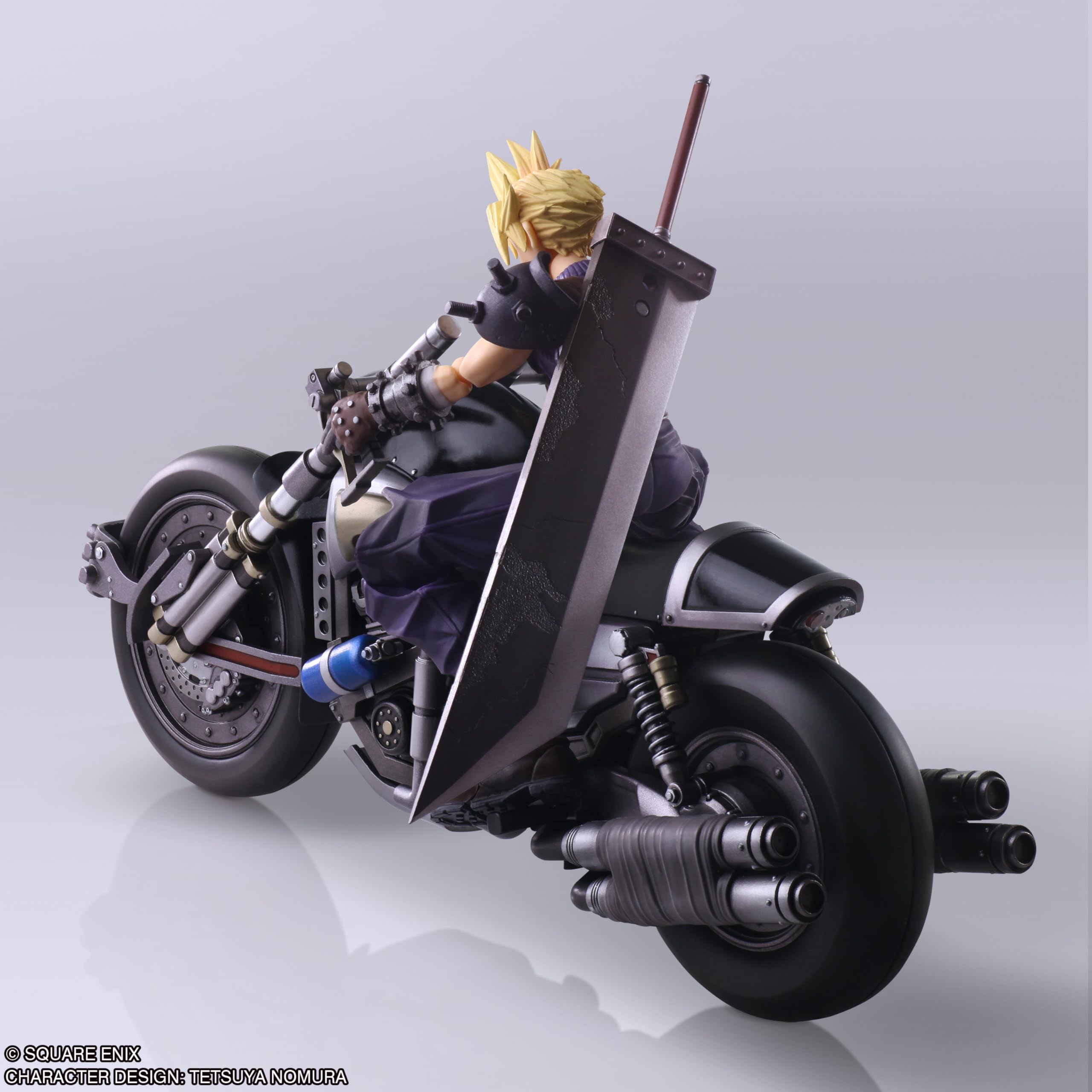 Square Enix Final Fantasy VII Cloud Strife with Hardy-Daytona Action Figure- Japan Figure Store - #1 Bring To You The Best Japanese Goods
