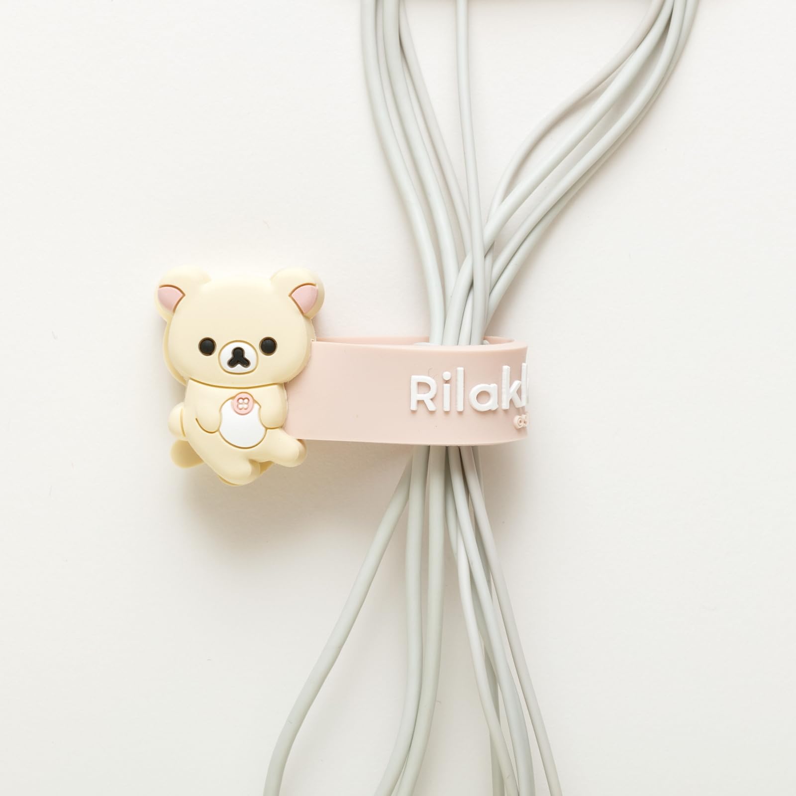 San-X Rilakkuma Cord Holder Korilakkuma - Cable Management Solution- Japan Figure Store - #1 Bring To You The Best Japanese Goods