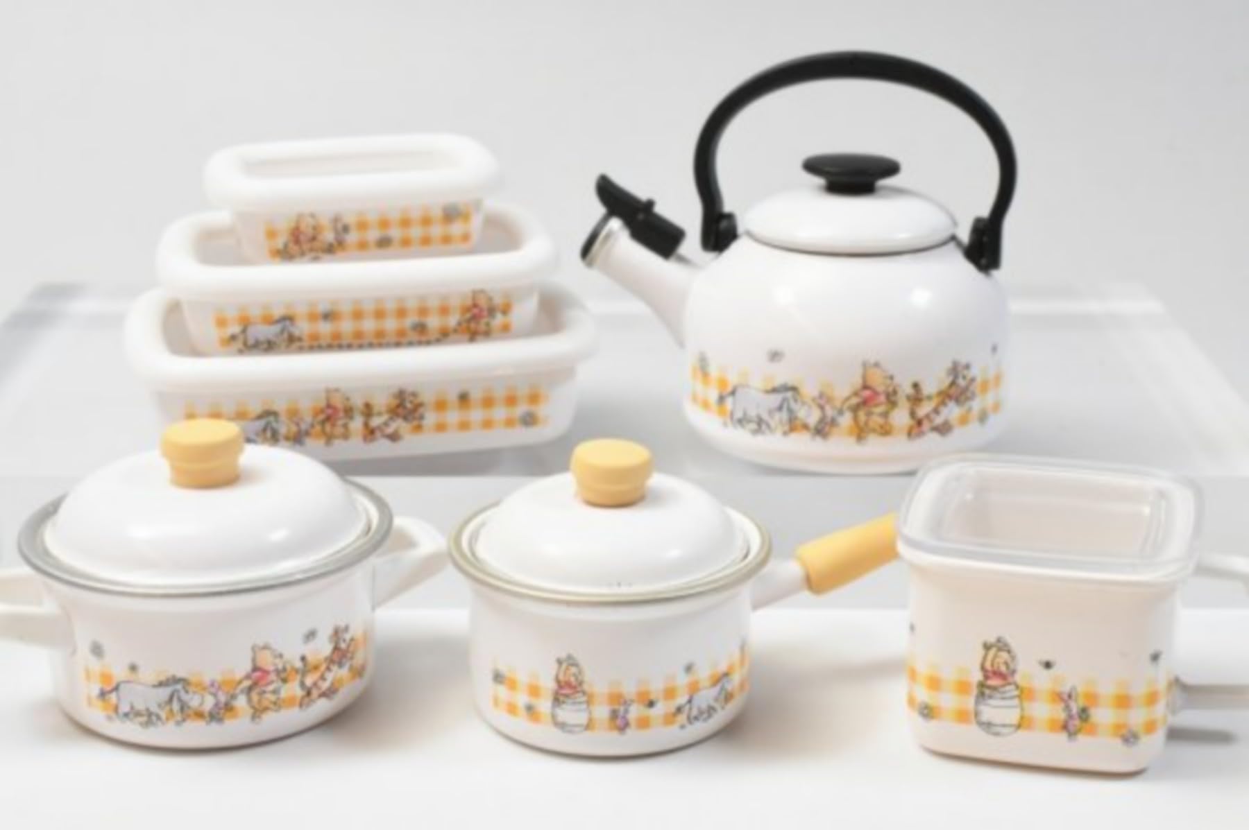 Takaratomy Arts Fujihoro Winnie The Pooh Mini Set of 5 Gachapon Resale Collection- Japan Figure Store - #1 Bring To You The Best Japanese Goods