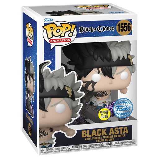 Funko Pop Animation Black Clover Black Asta Glow Figure Entertainment Earth Exclusive- Japan Figure Store - #1 Bring To You The Best Japanese Goods