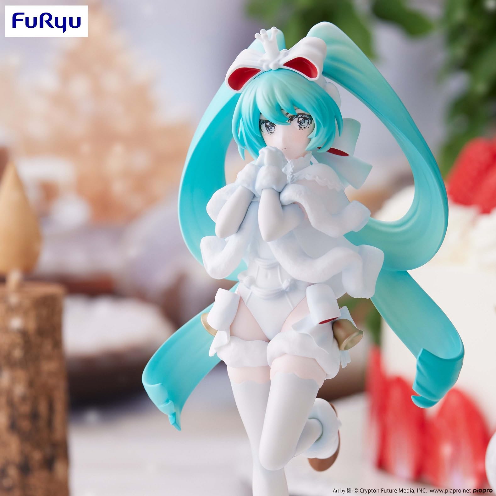 Figurine Furyu Hatsune Miku ExcD Creative Noel, édition Sweetsweets.