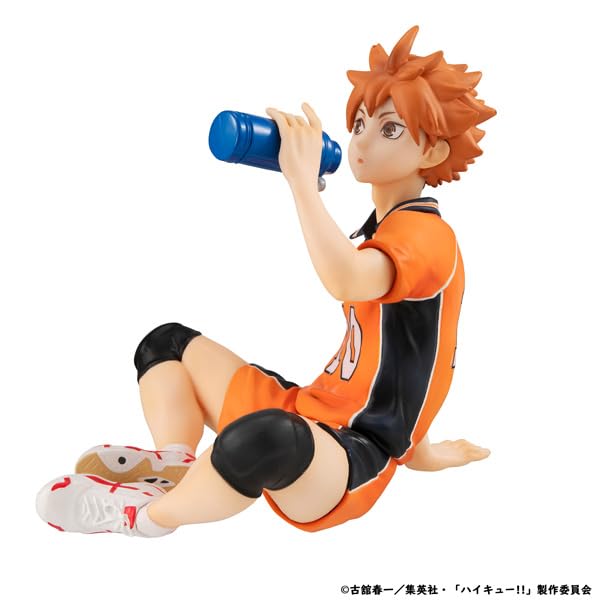 Figurine de la taille d'une paume de la série Megahouse Gem Haikyu Hinata Shoyo Second Uniform