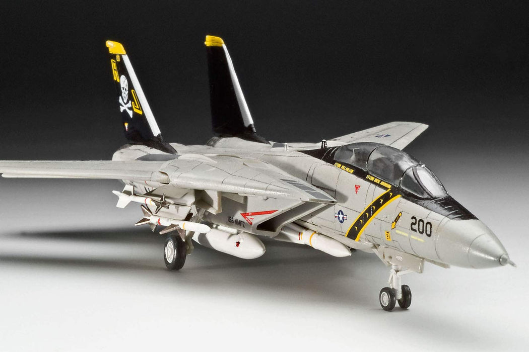 German Revell 1/144 F-14A Tomcat Jolly Rogers Plastic Model 04021- Japan Figure Store - #1 Bring To You The Best Japanese Goods