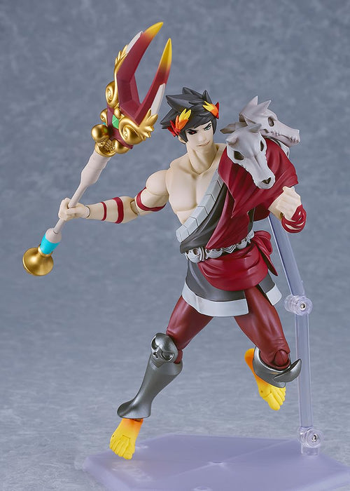 Figurine articulée peinte Figma Hades Zagreus de Good Smile Company, non à l'échelle.