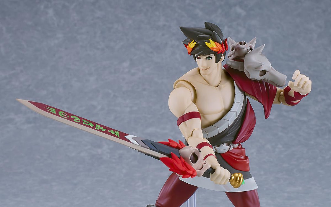 Figurine articulée peinte Figma Hades Zagreus de Good Smile Company, non à l'échelle.