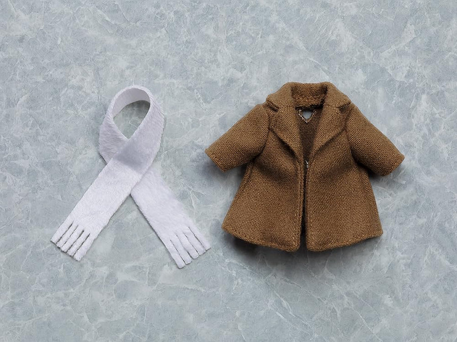 Good Smile Company Nendoroid Doll Beige Coat and Scarf Set Japan Official- Japan Figure Store - #1 Bring To You The Best Japanese Goods