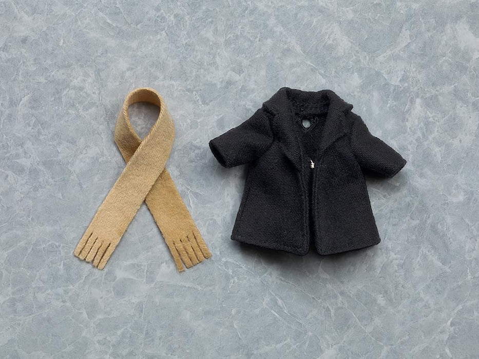 Good Smile Company Nendoroid Doll Coat and Scarf Black Japan Official Version- Japan Figure Store - #1 Bring To You The Best Japanese Goods