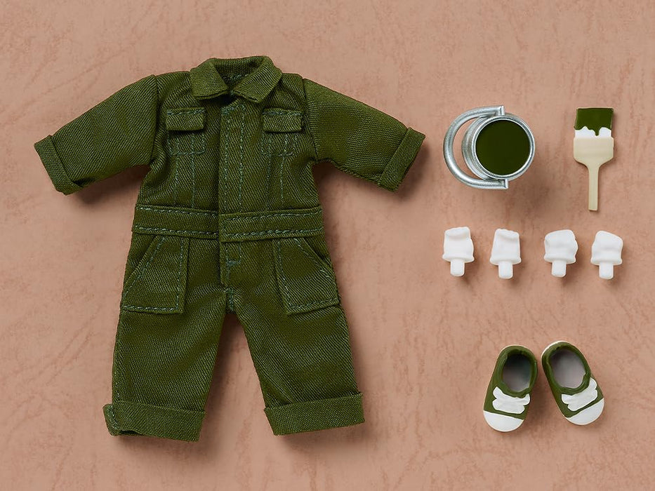 Good Smile Company Nendoroid Doll Khaki Jumpsuit - Colorful and Stylish Outfit