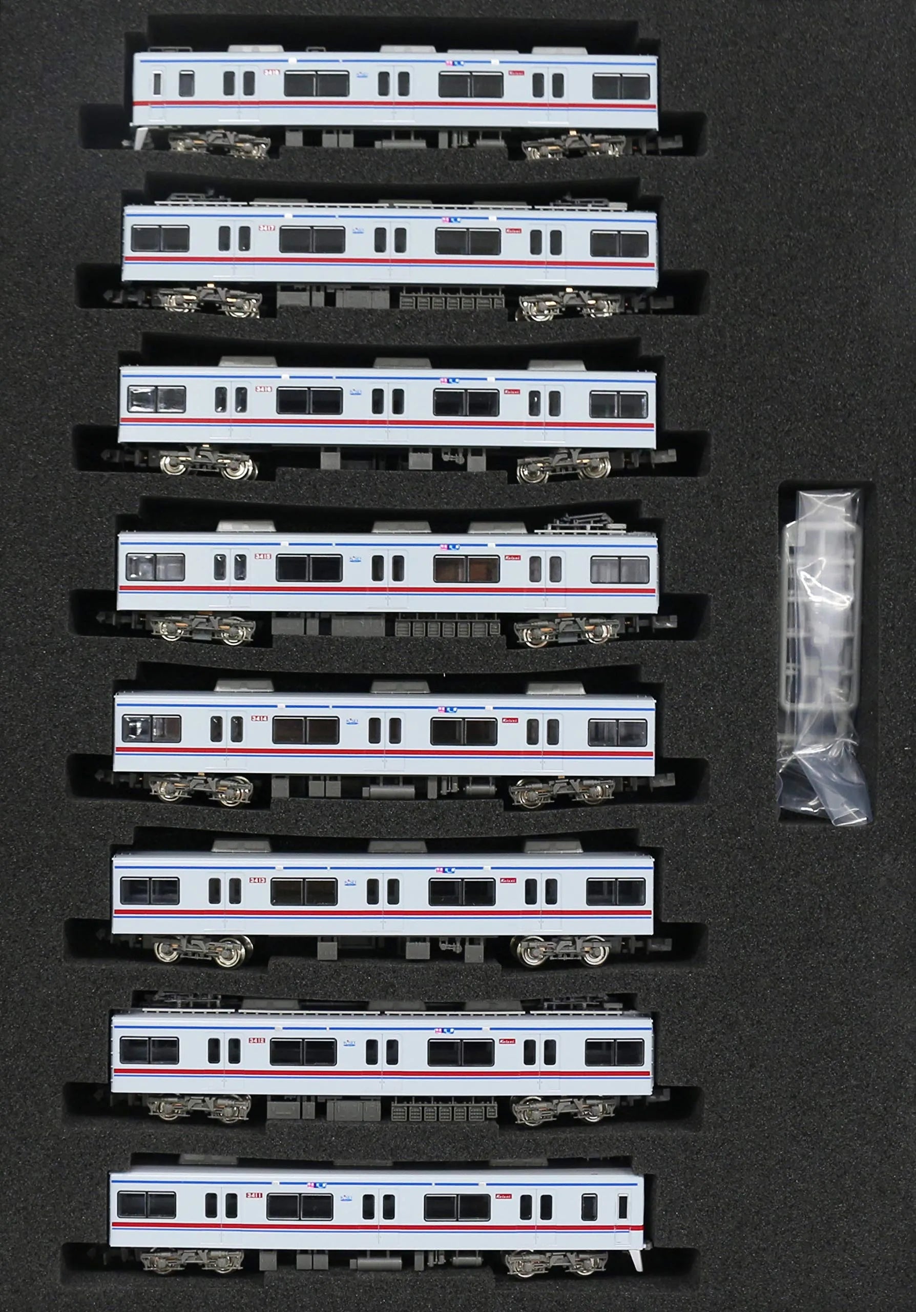 GREENMAX 50674 Keisei Electric Railway Type 3400 '110Th Anniversary Museum Train' 8 Cars Set N Scale- Japan Figure Store - #1 Bring To You The Best Japanese Goods