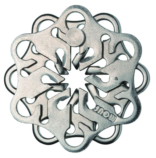 Hanayama Cast Snow [Difficulty Level 2]- Japan Figure Store - #1 Bring To You The Best Japanese Goods