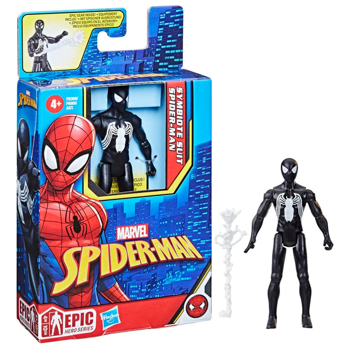 Marvel Hasbro Spider-Man Symbiote Suit 4-Inch Action Figure with Accessories- Japan Figure Store - #1 Bring To You The Best Japanese Goods