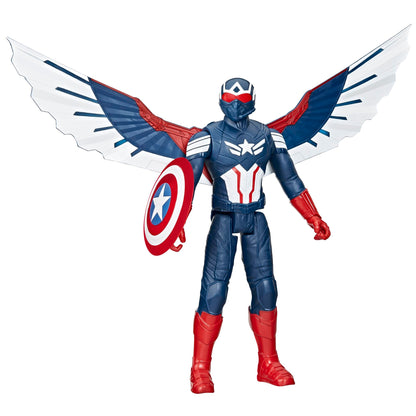 Marvel Hasbro Captain America Titan Hero 12 Inch Deluxe Action Figure Toy- Japan Figure Store - #1 Bring To You The Best Japanese Goods
