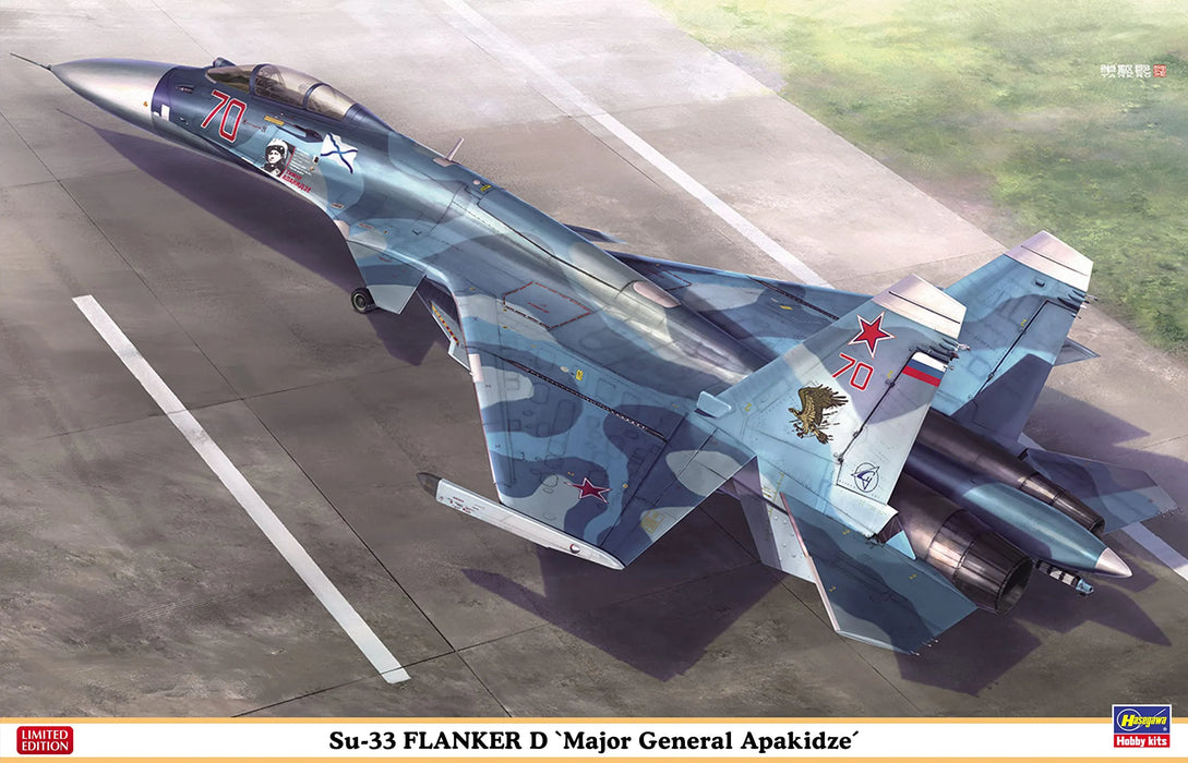 HASEGAWA 1/72 Su-33 Flanker-D Plastic Model- Japan Figure Store - #1 Bring To You The Best Japanese Goods