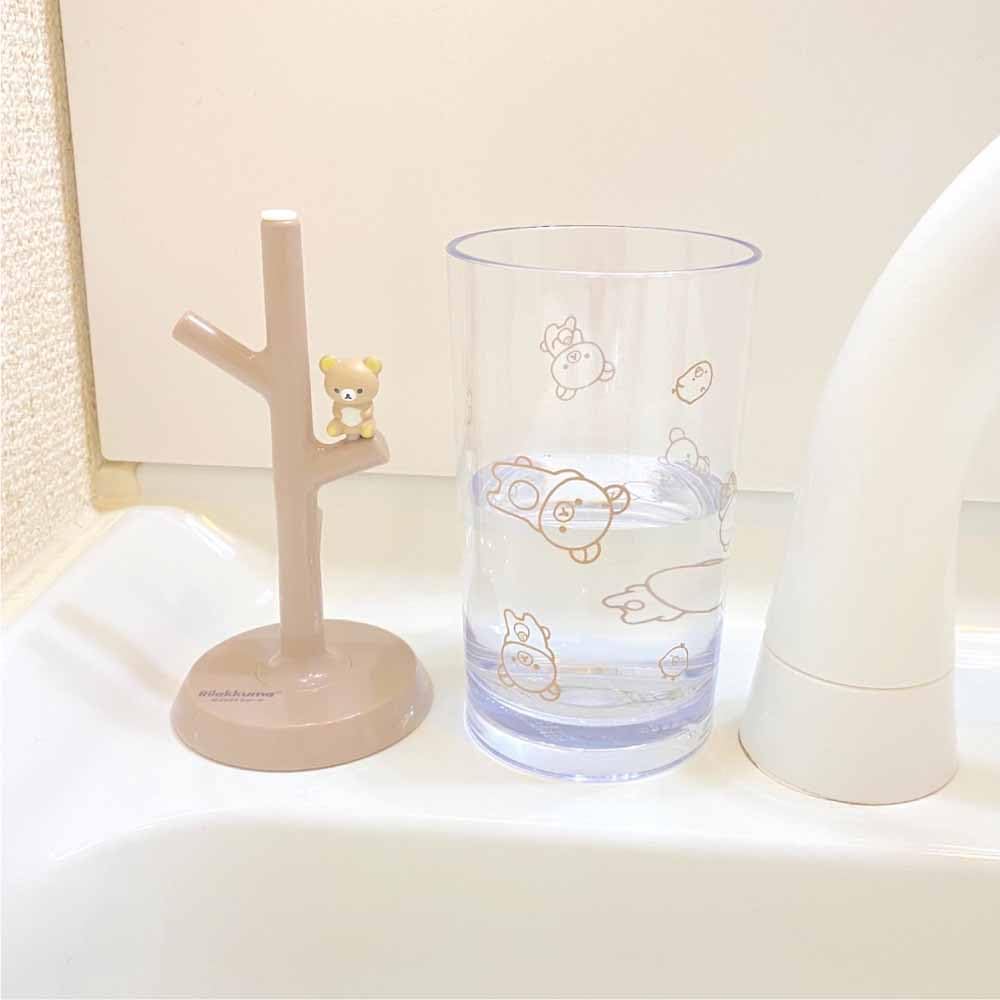 Hashy Topin Rilakkuma Cup & Stand Set with Hygienic Drainer SX-3417