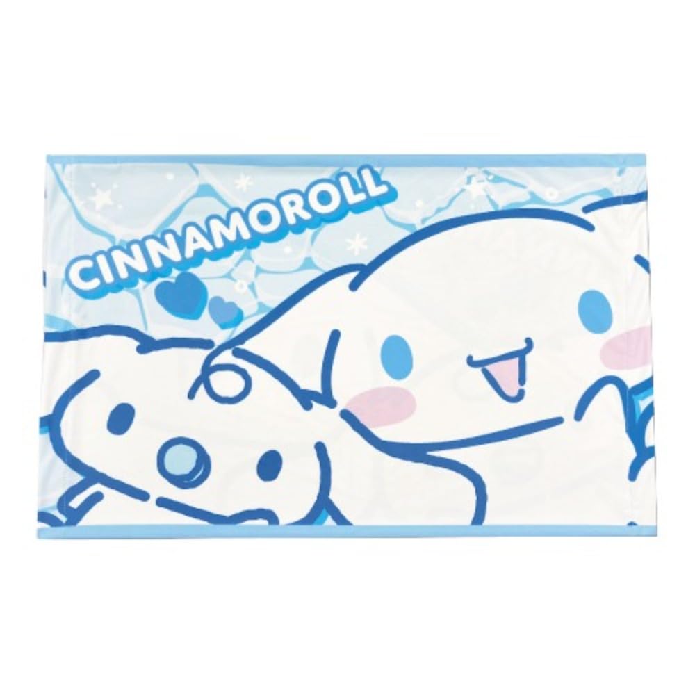 San-X Hatayama Shoji Cinnamoroll Cool Pillow Cover H43 x W63Cm- Japan Figure Store - #1 Bring To You The Best Japanese Goods