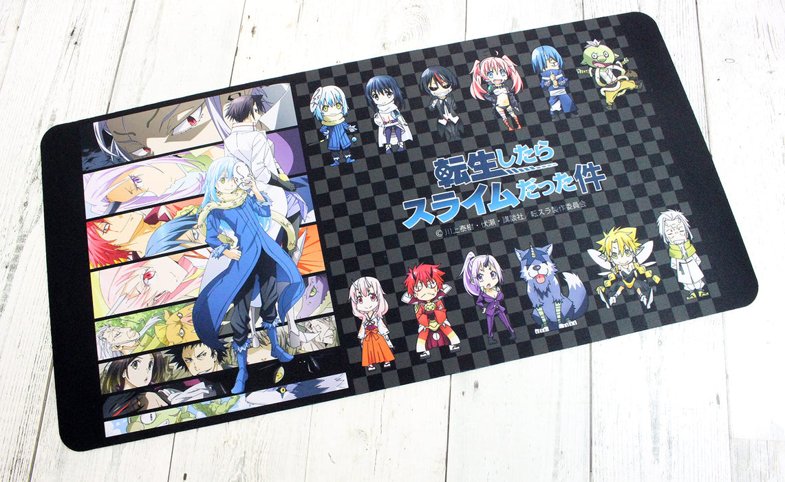 San-X Hatayama Shoji Desk Mat Reincarnated As A Slime 30x60cm B Size- Japan Figure Store - #1 Bring To You The Best Japanese Goods