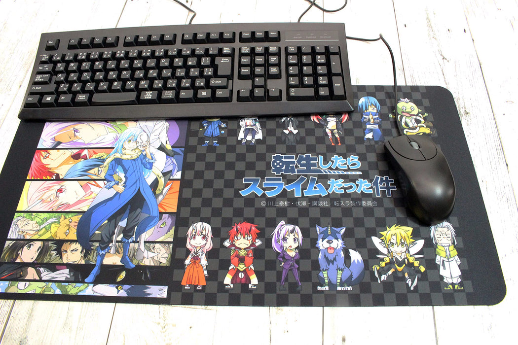 San-X Hatayama Shoji Desk Mat Reincarnated As A Slime 30x60cm B Size- Japan Figure Store - #1 Bring To You The Best Japanese Goods