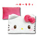San-X Kirakawa Hello Kitty Face Square Cushion 35x50x10cm - 34201638- Japan Figure Store - #1 Bring To You The Best Japanese Goods