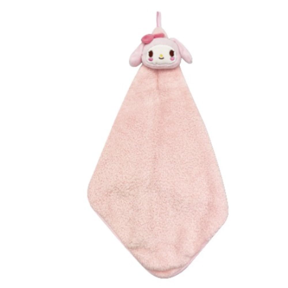 San-X Hatayama Shoji Lovely Ribbon My Melody Mascot Loop Towel 30x30cm- Japan Figure Store - #1 Bring To You The Best Japanese Goods