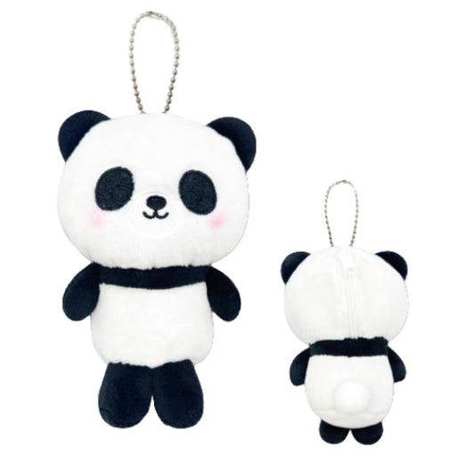 San-X Hatayama Shoji Panda Mascot Pouch 13cm x 10cm- Japan Figure Store - #1 Bring To You The Best Japanese Goods