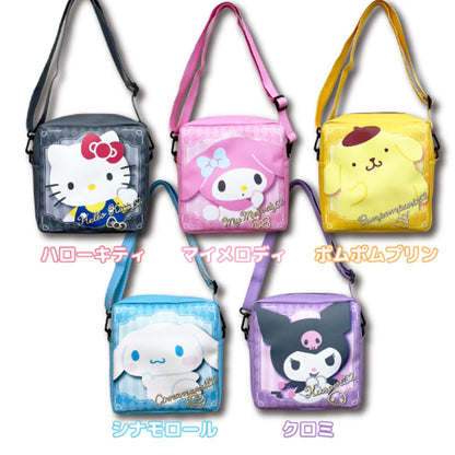 San-X Shoji Sanrio Hello Kitty Clear Window Pochette H23 W23 D7Cm 34202173- Japan Figure Store - #1 Bring To You The Best Japanese Goods