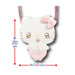 San-X Hello Kitty Angel Baby Flat Die Cut Pochette H20xW17cm 63202074- Japan Figure Store - #1 Bring To You The Best Japanese Goods