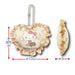 San-X Sanrio My Melody Heart Mascot Frill Plush H8.5xW10xD3cm- Japan Figure Store - #1 Bring To You The Best Japanese Goods
