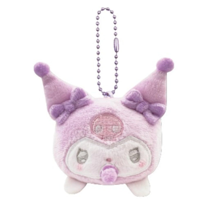 San-X Hatayama Shoji Sanrio Kuromi Angel Baby Lying Down Mascot 8cm- Japan Figure Store - #1 Bring To You The Best Japanese Goods