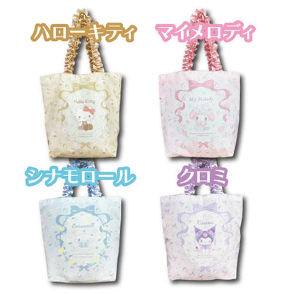 San-X Hello Kitty Tote Bag with Frill - H35 x W40 x D15Cm- Japan Figure Store - #1 Bring To You The Best Japanese Goods