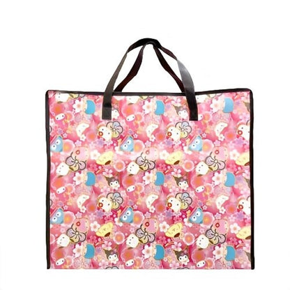 San-X Hatayama Shoji Shopping Bag Large Red with Sanrio Characters 48x57x29Cm- Japan Figure Store - #1 Bring To You The Best Japanese Goods