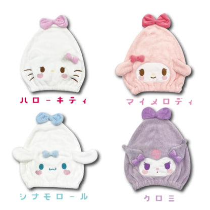 San-X Hatayama Shoji Triangle Hair Cap Cinnamoroll Ribbon H30 x W20cm- Japan Figure Store - #1 Bring To You The Best Japanese Goods