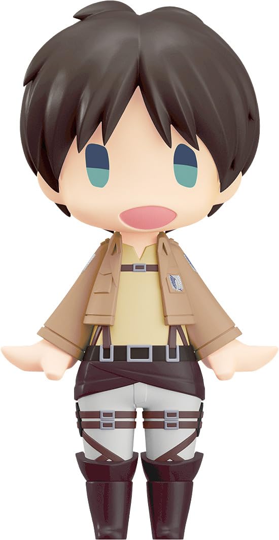 Good Smile Company Hello Good Smile Eren Yeager Figure Attack On Titan Collectible- Japan Figure Store - #1 Bring To You The Best Japanese Goods