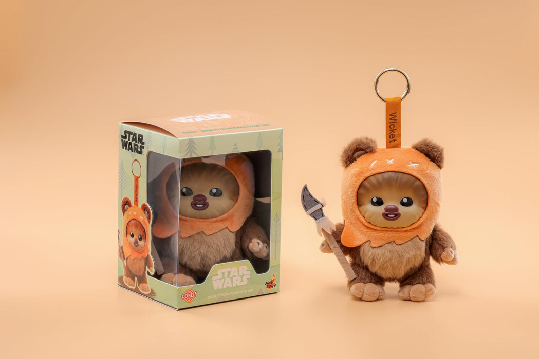 Hot Toys Zakka Cosby Plush Wicket Star Wars Ewok Saga Collectible Toy