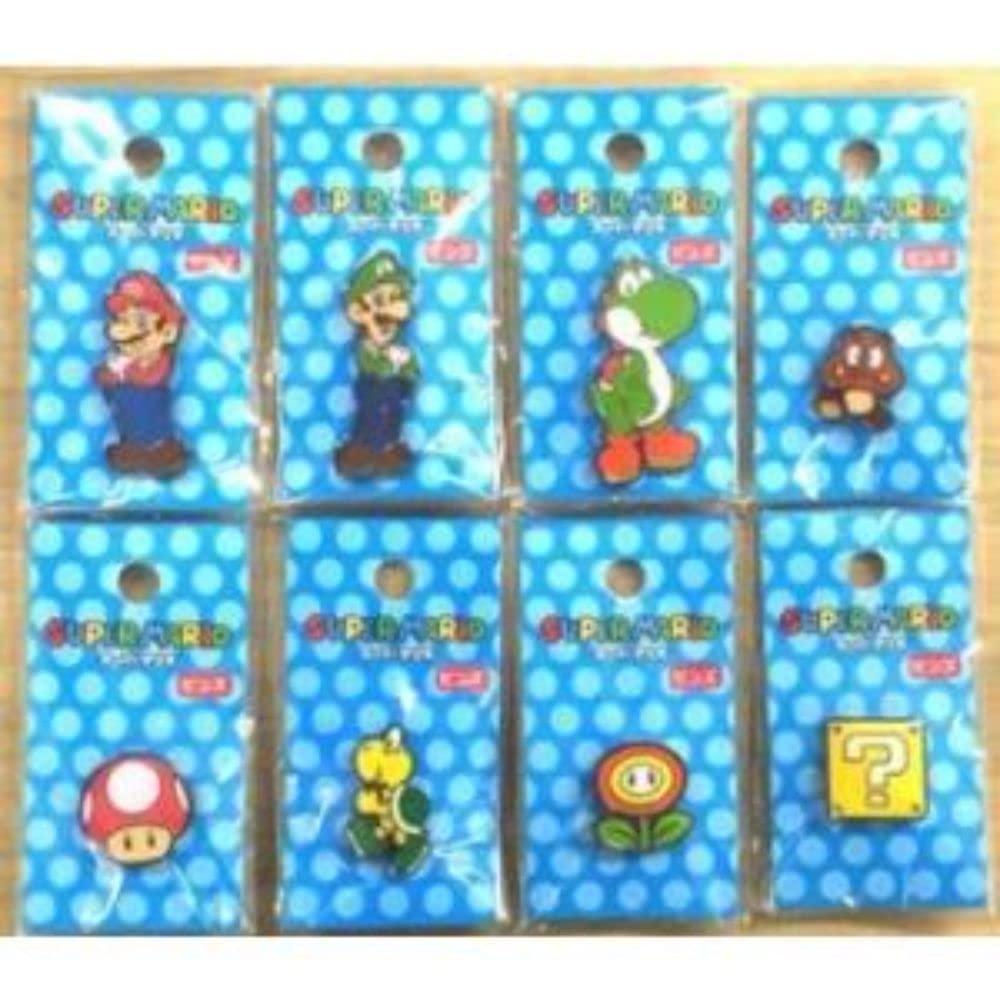 Sanei Boeki Ishikawa Toys Super Mario Luigi Pin - Collectible Mario Series- Japan Figure Store - #1 Bring To You The Best Japanese Goods