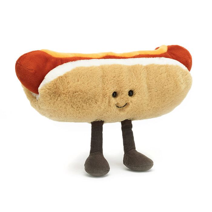 Jelly Cat Funny Hot Dog Plush Toy 16948 Soft and Cuddly Stuffed Animal- Japan Figure Store - #1 Bring To You The Best Japanese Goods