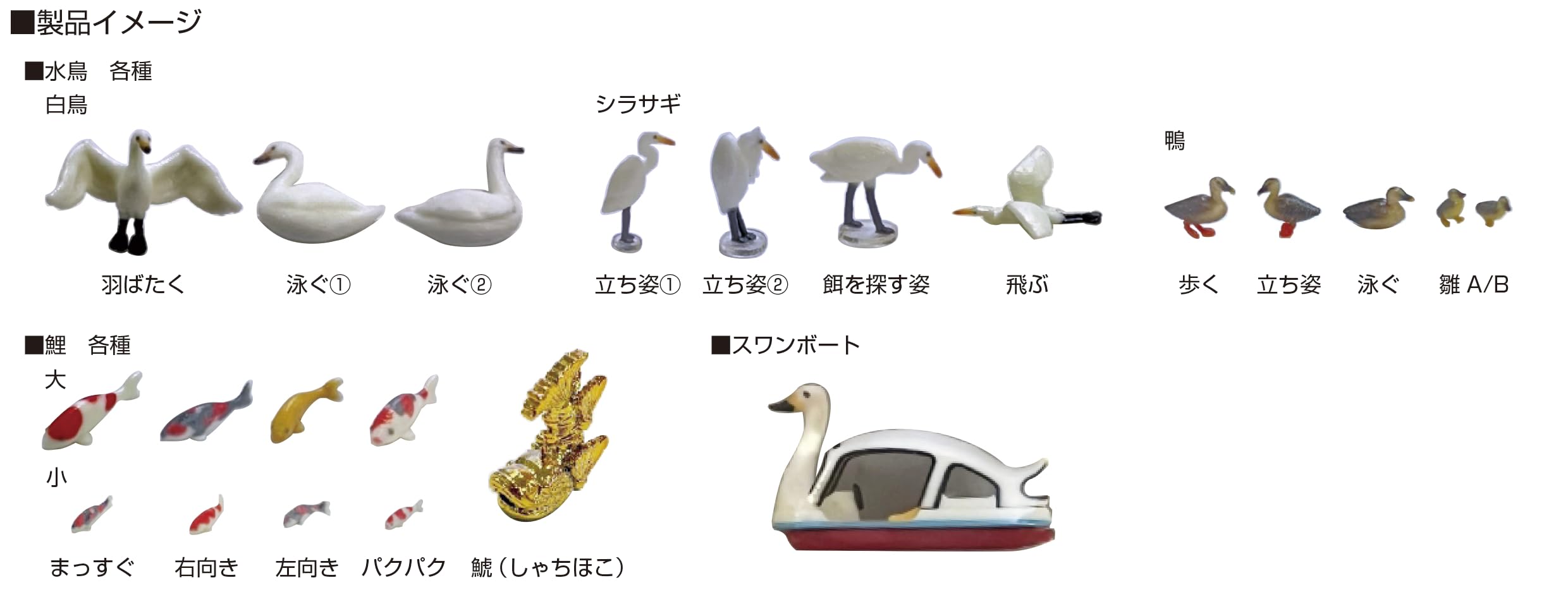 Kato 1/87 Diorama Supplies | Koi 6-607 Model Accessories- Japan Figure Store - #1 Bring To You The Best Japanese Goods