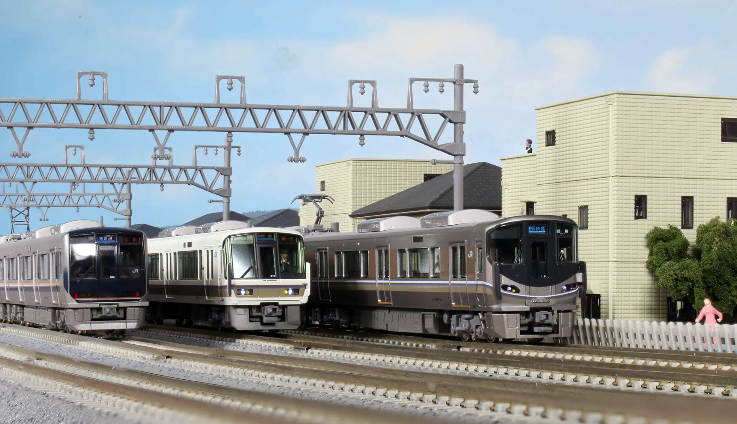 KATO 10-1439 Series 225-100 'Special Rapid Service' 8 Cars Set N Scale- Japan Figure Store - #1 Bring To You The Best Japanese Goods