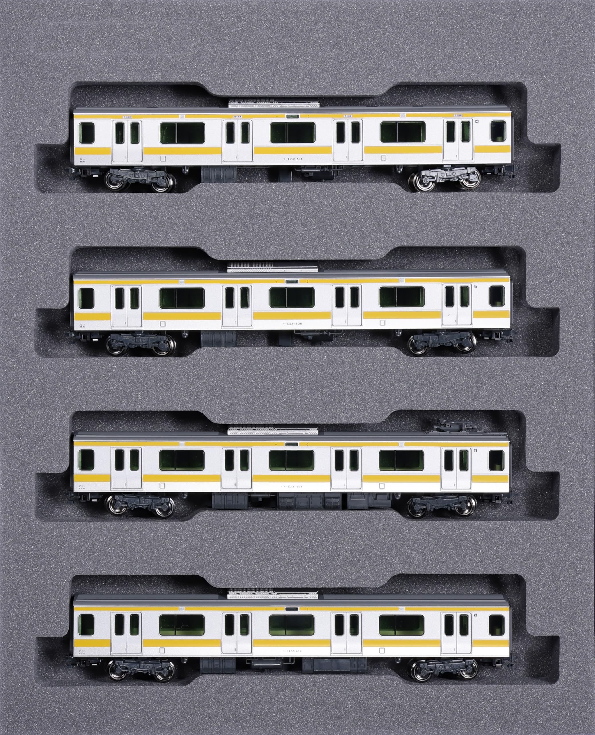 KATO N Gauge E231 500 Chuo-Sobu 4-Car Extension Set Railway Model Train 10-1913